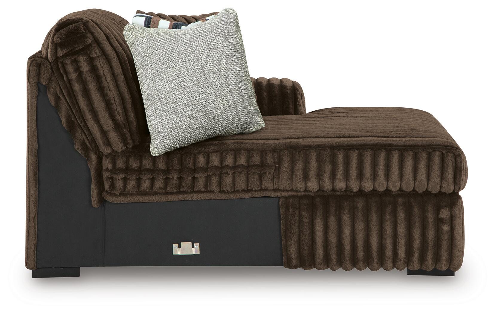 Midnight-Madness 2-Piece Sectional and Ottoman