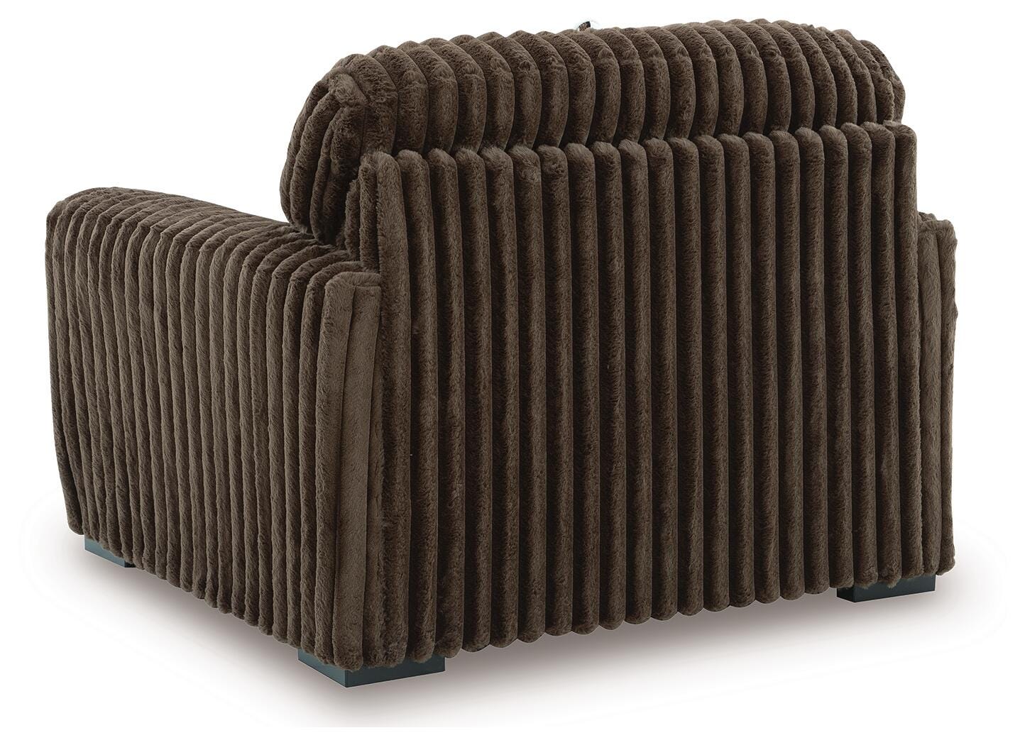 Midnight-Madness 3-Piece Sectional, Oversized Chair and Ottoman