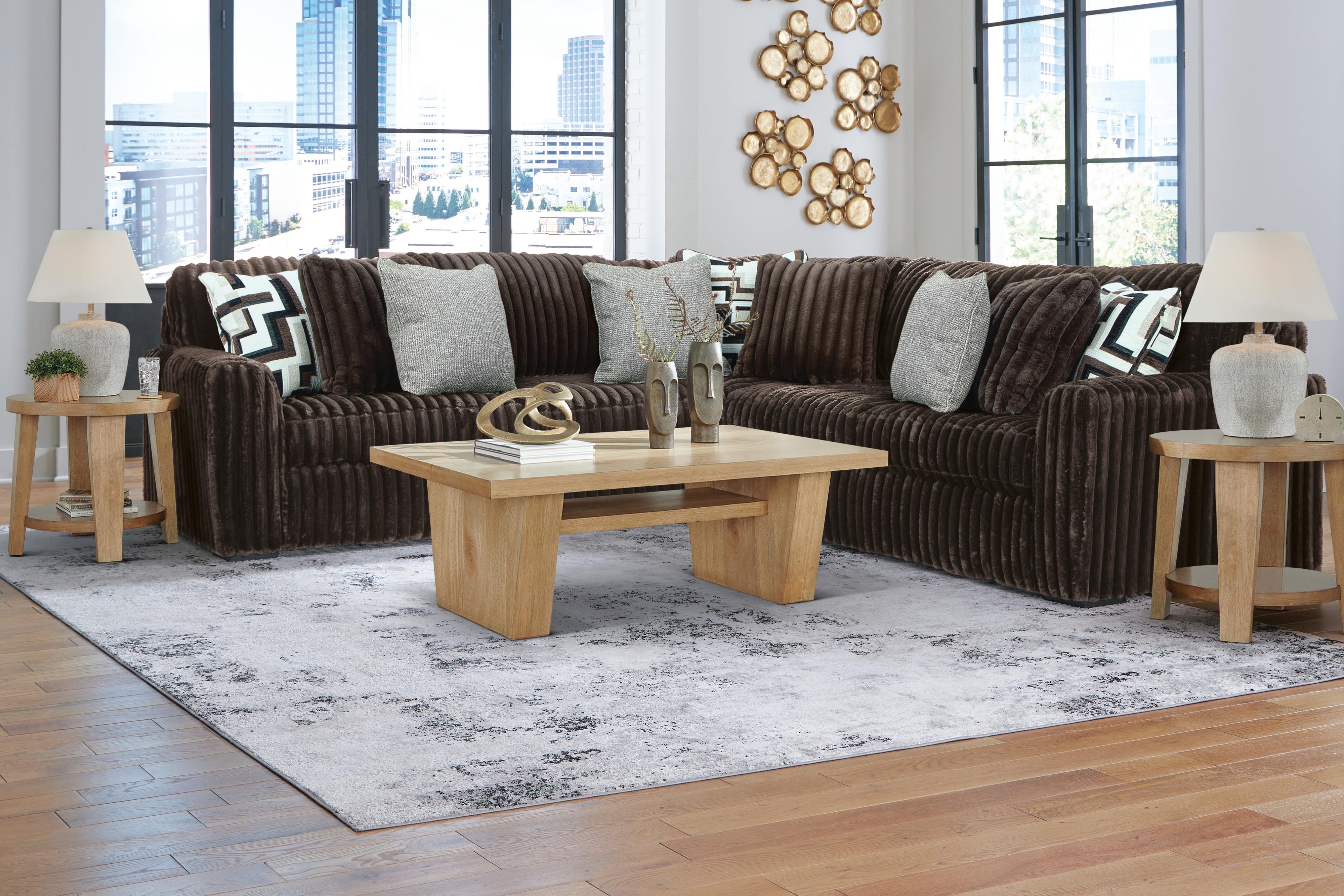 Midnight-Madness 3-Piece Sectional