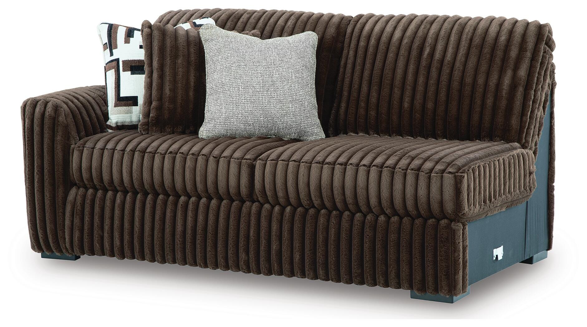 Midnight-Madness 2-Piece Sectional and Ottoman