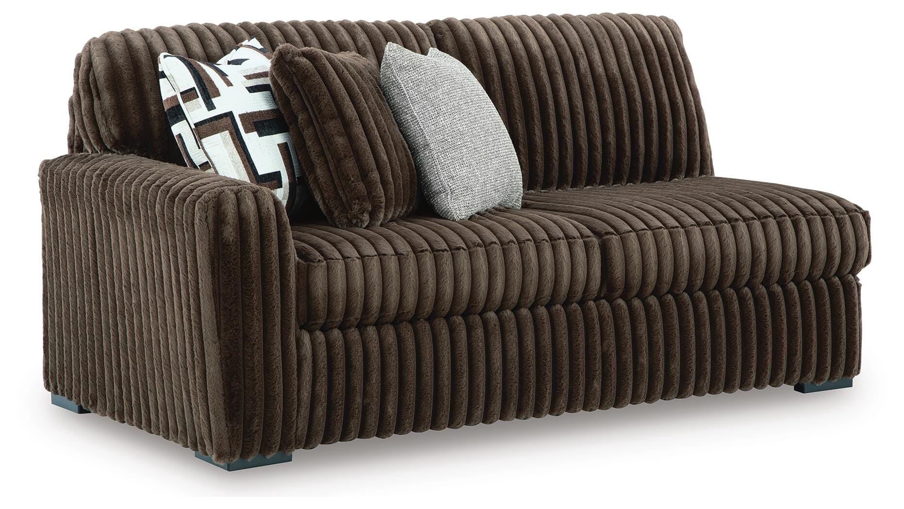 Midnight-Madness 2-Piece Sectional and Ottoman