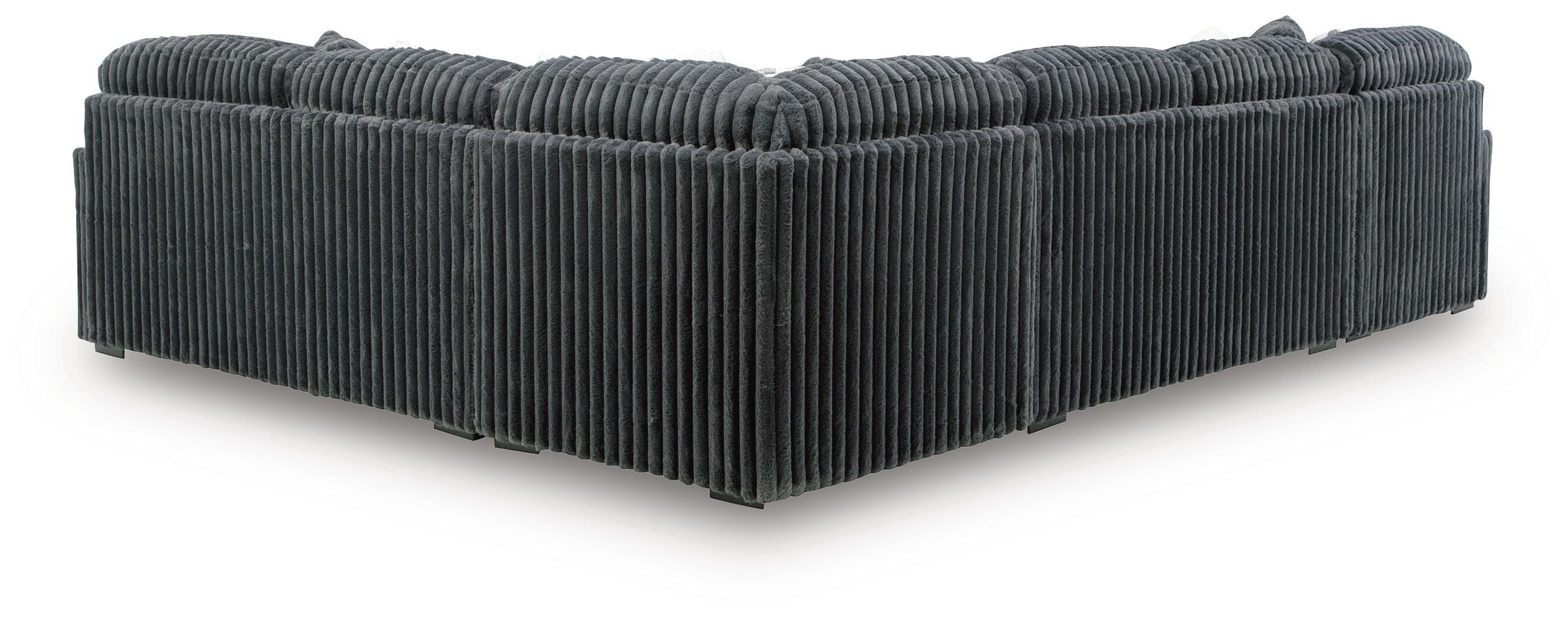 Midnight-Madness 4-Piece Sectional with Chaise