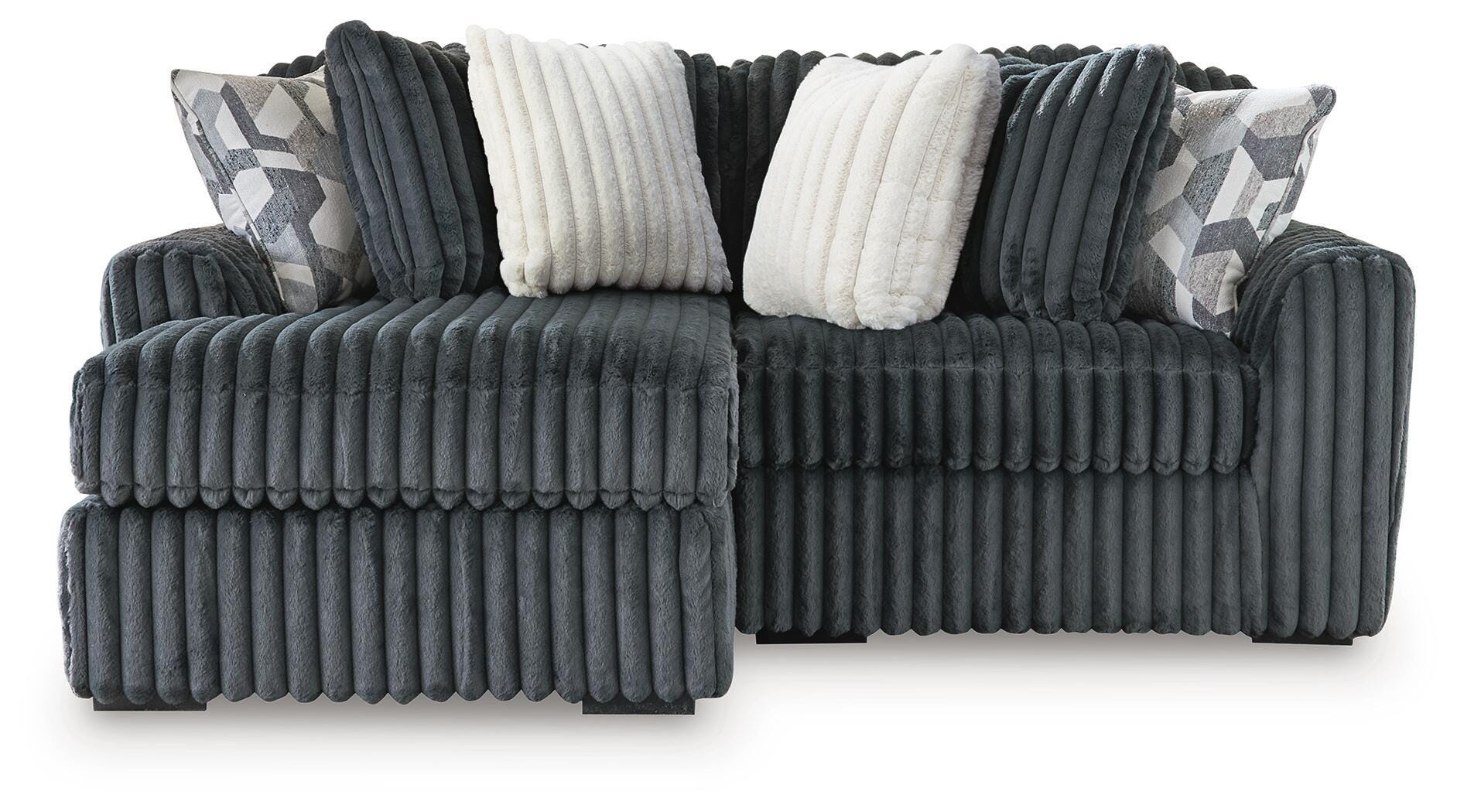 Midnight-Madness 2-Piece Sectional with Chaise