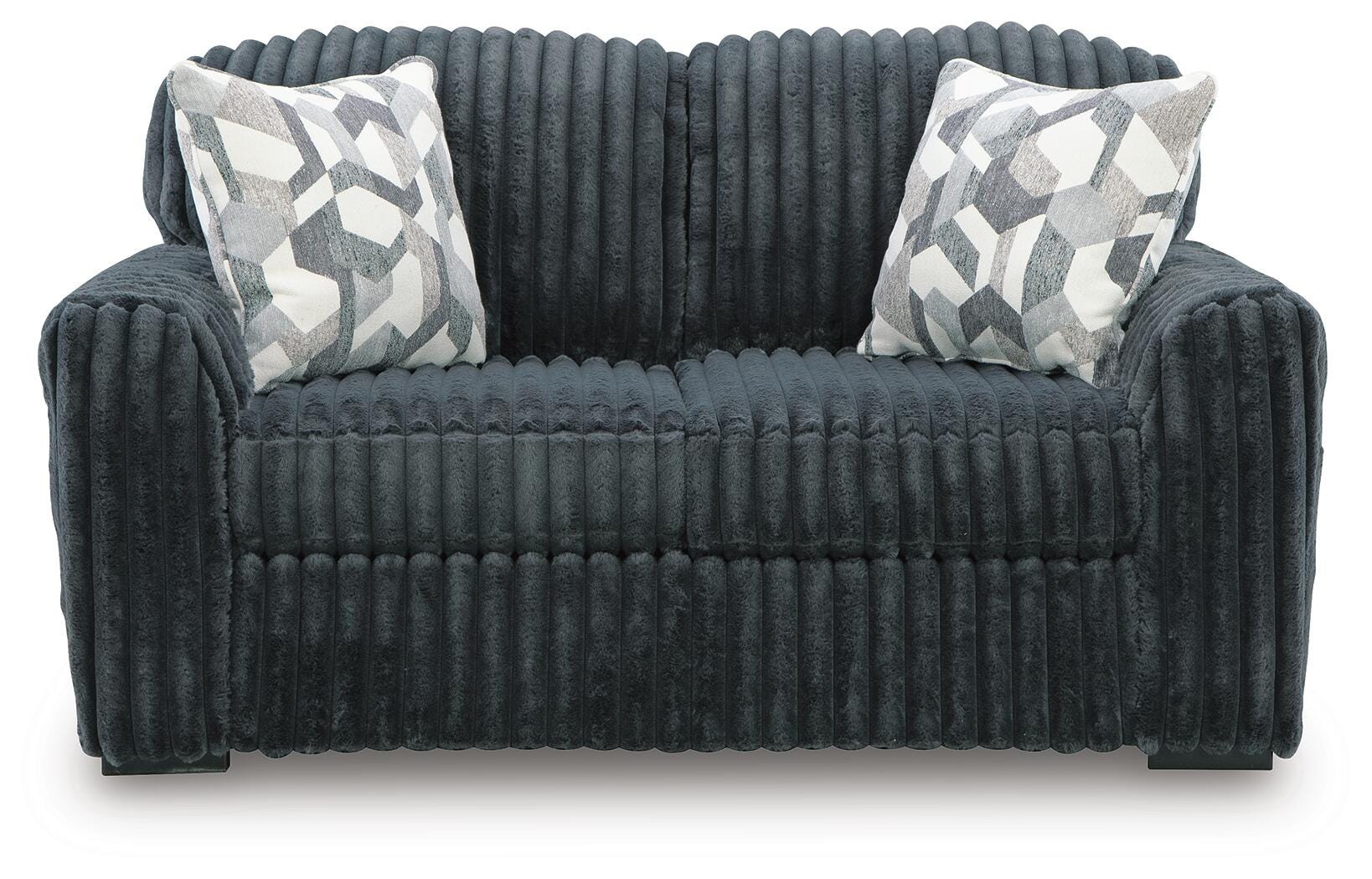 Midnight-Madness Sofa, Loveseat and Oversized Chaise