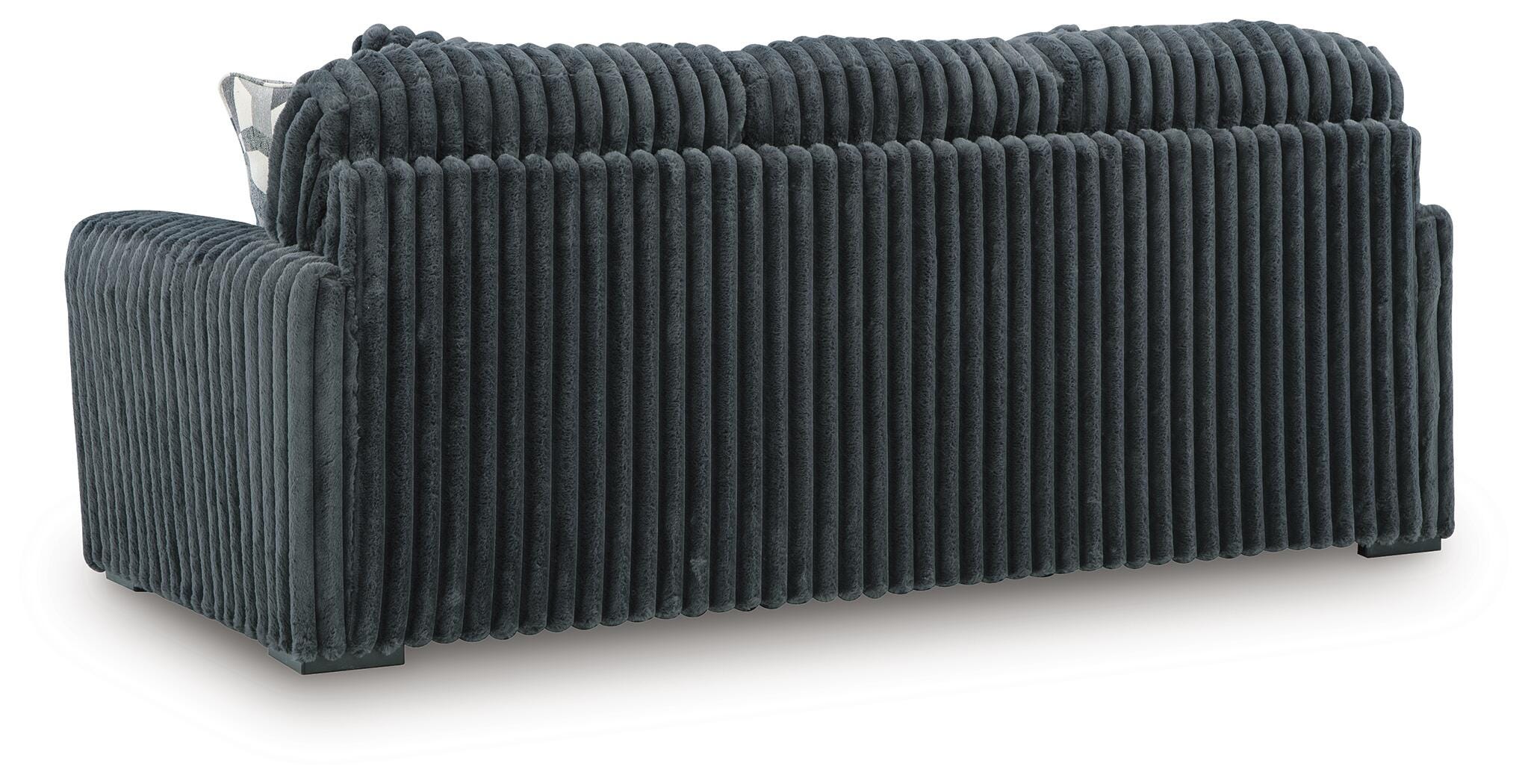 Midnight-Madness Sofa, Loveseat and Oversized Chaise