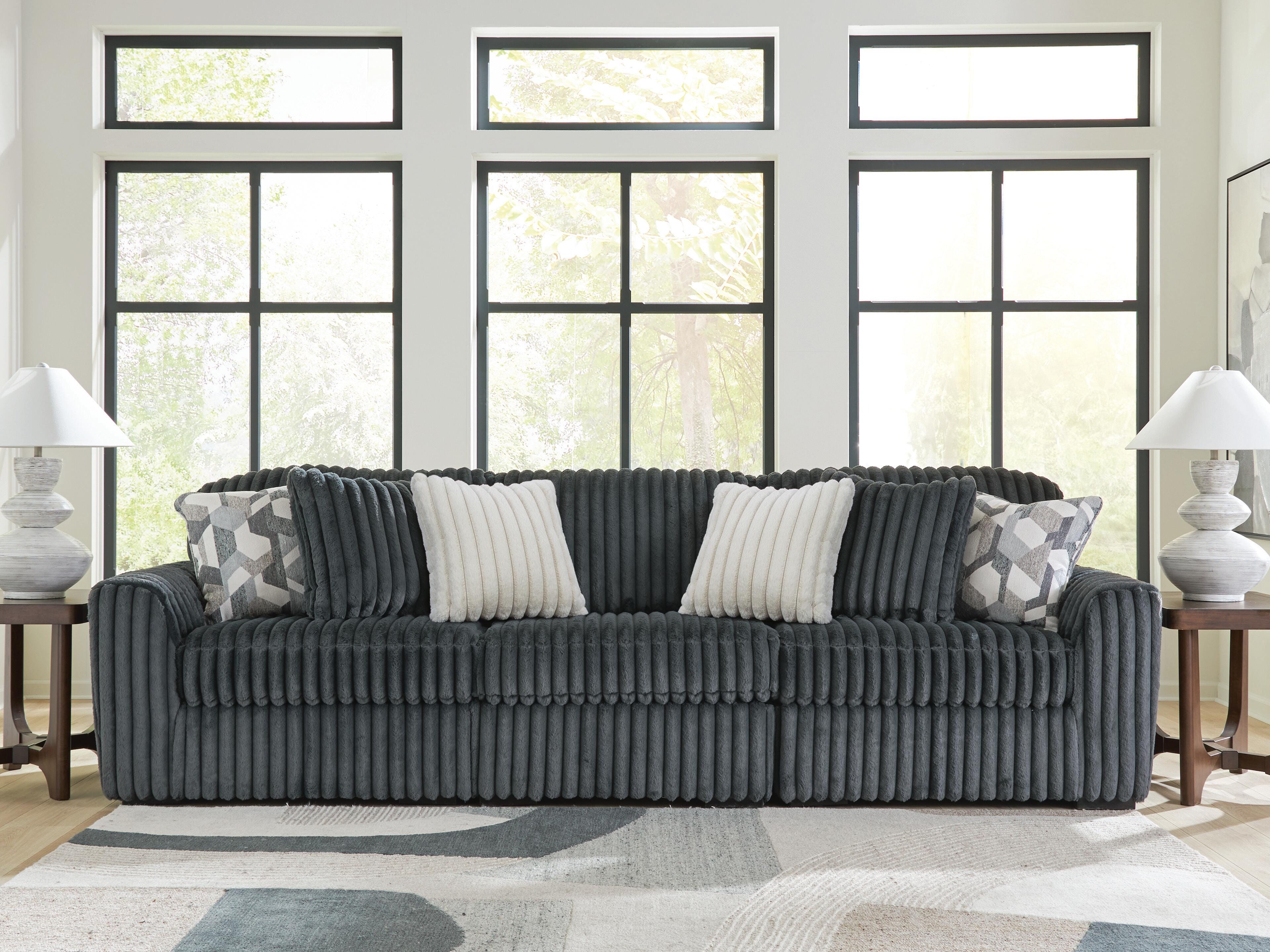 Midnight-Madness 3-Piece Sectional Sofa