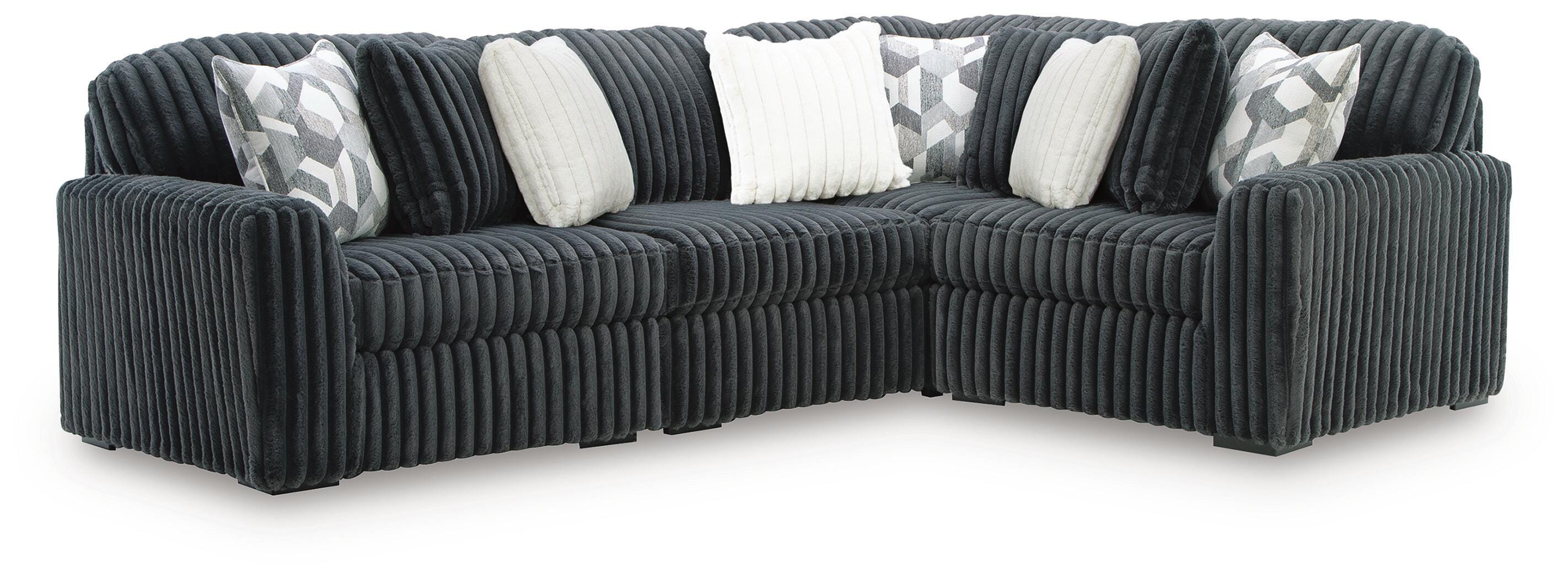 Midnight-Madness 4-Piece Sectional