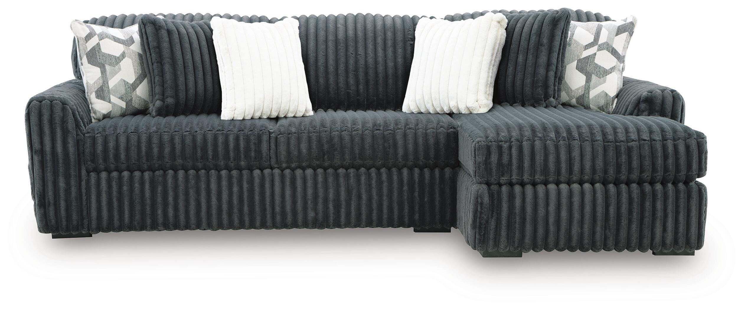 Midnight-Madness 2-Piece Sectional Sofa with Chaise