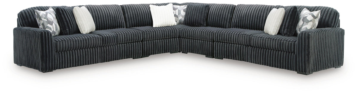 Midnight-Madness 5-Piece Sectional