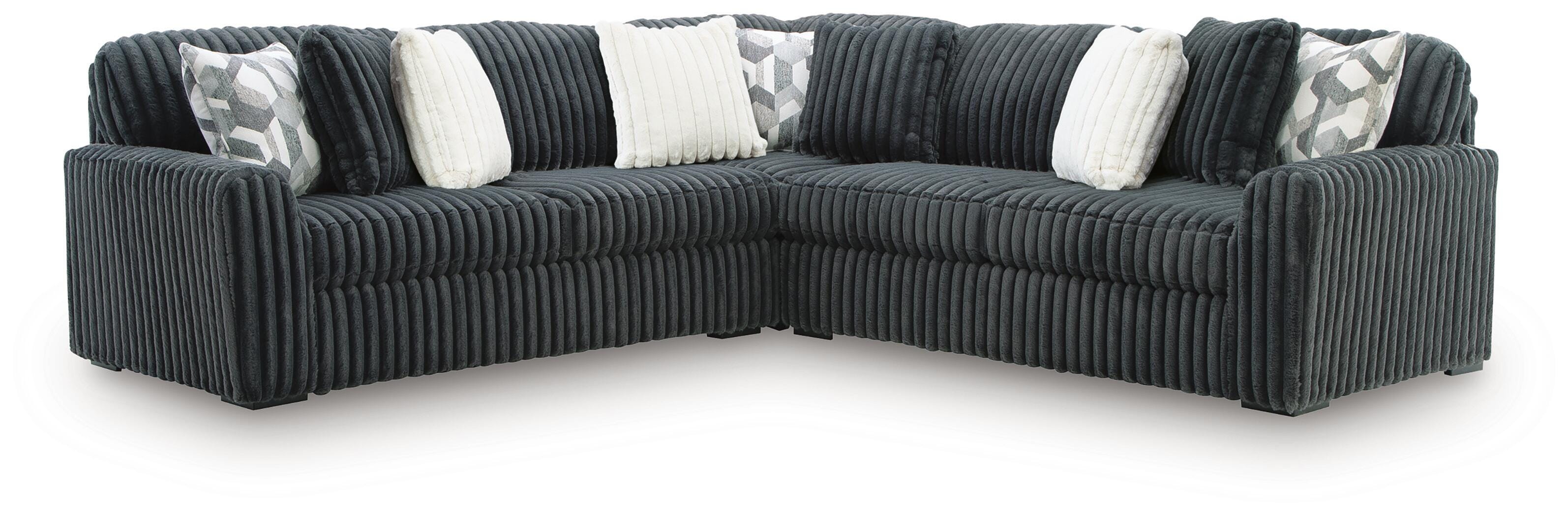 Midnight-Madness 3-Piece Sectional