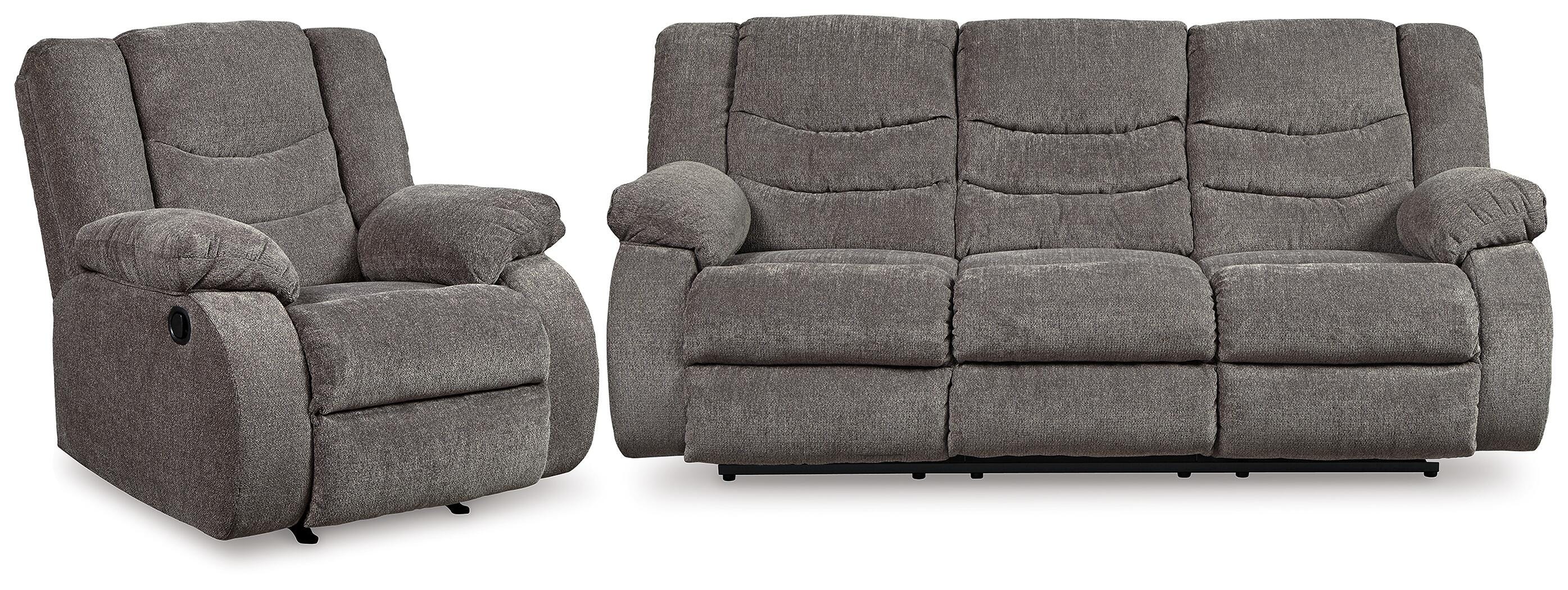 Tulen Reclining Sofa with Recliner