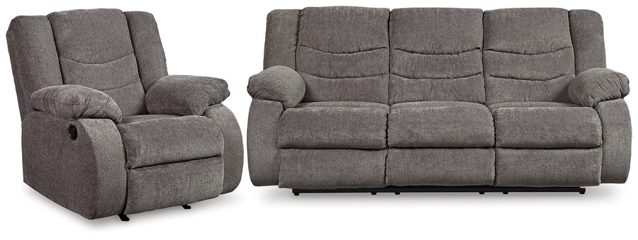 Tulen Reclining Sofa with Recliner