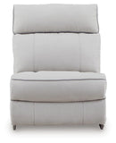 Social Pointe 7-Piece Reclining Sectional with Storage Consoles