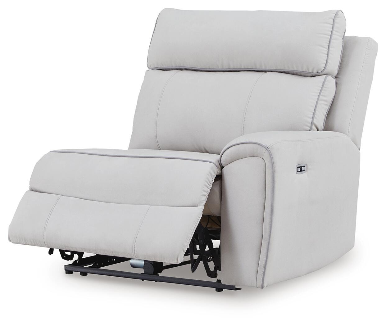 Social Pointe 5-Piece Reclining Sectional with Storage Consoles