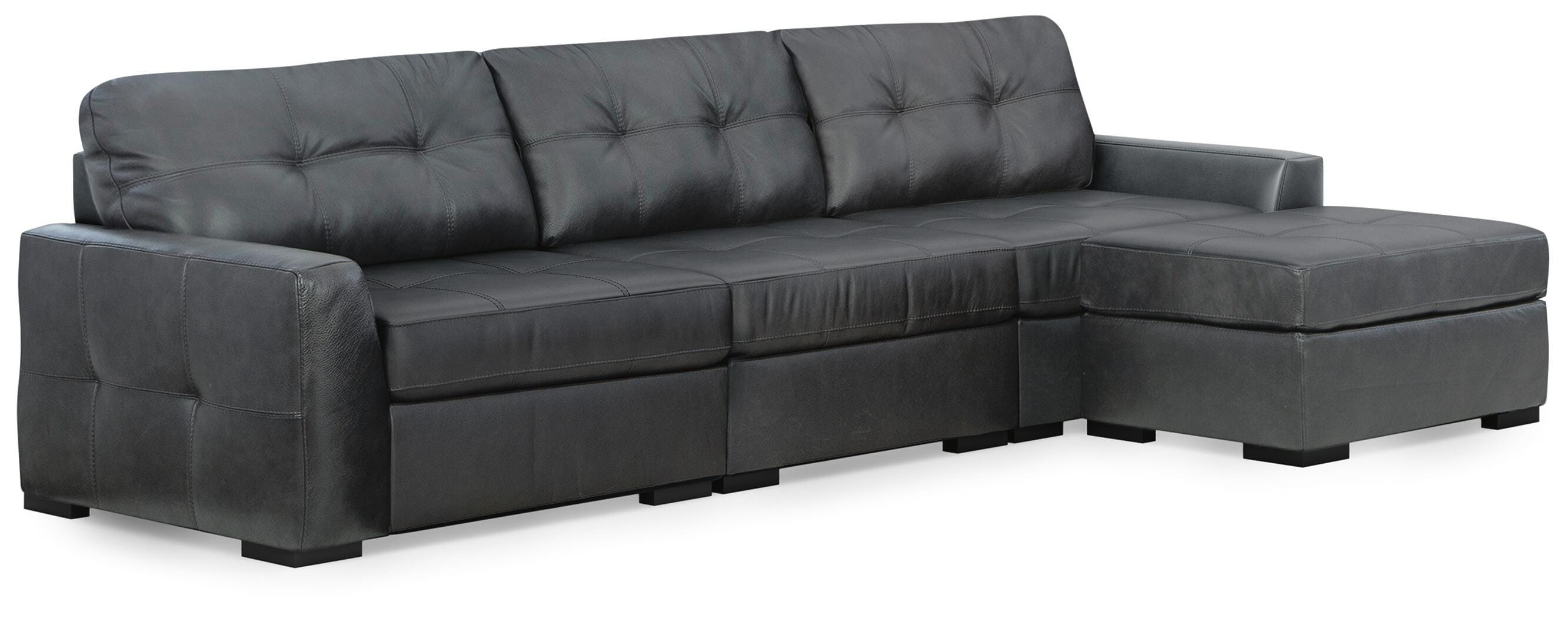 Brindley Pier 3-Piece Sectional with Ottoman