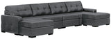 Brindley Pier 4-Piece Sectional with Ottoman