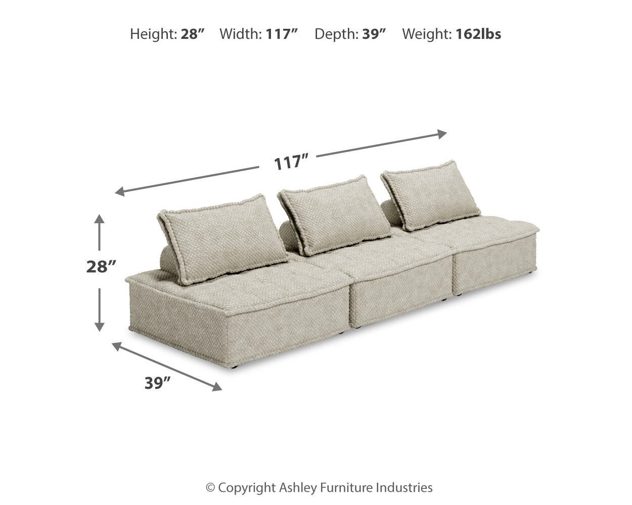 Bales 3-Piece Modular Seating