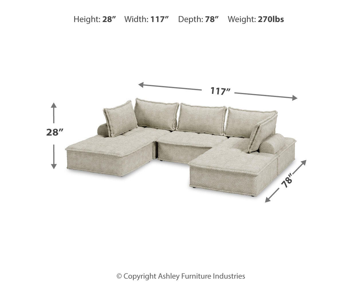 Bales 5-Piece Modular Seating