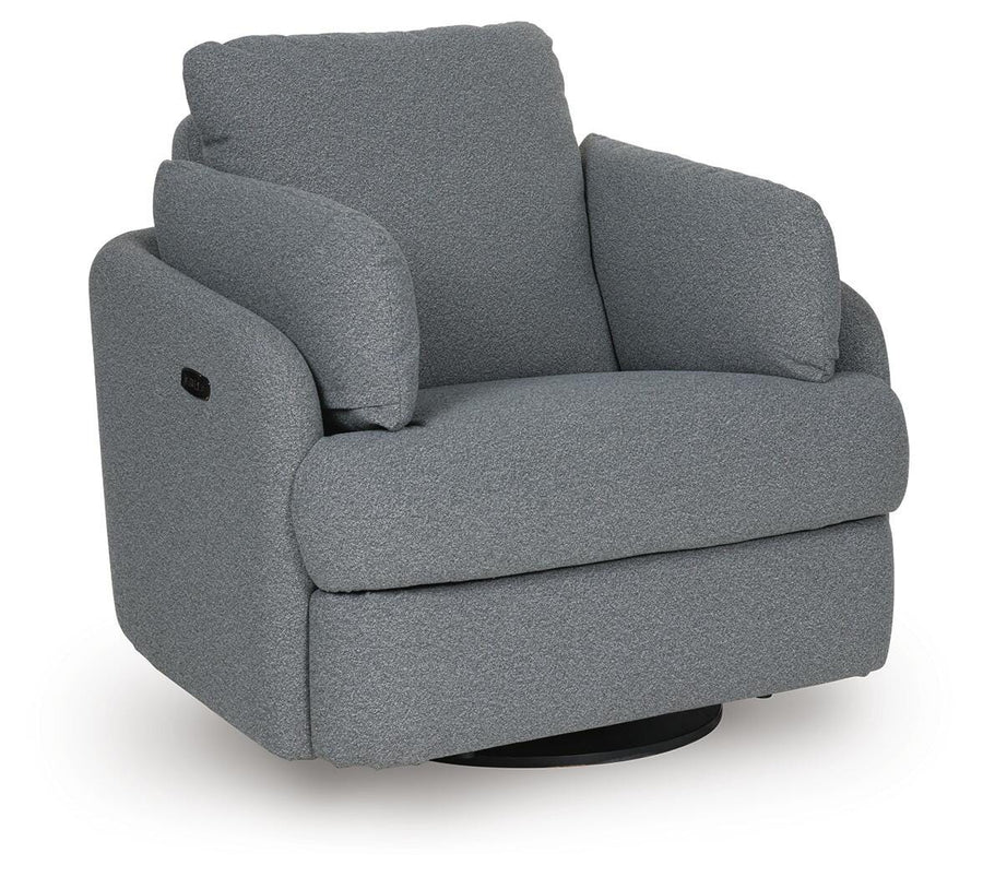 Alainmont Next-Gen Nuvella Swivel Power Recliner