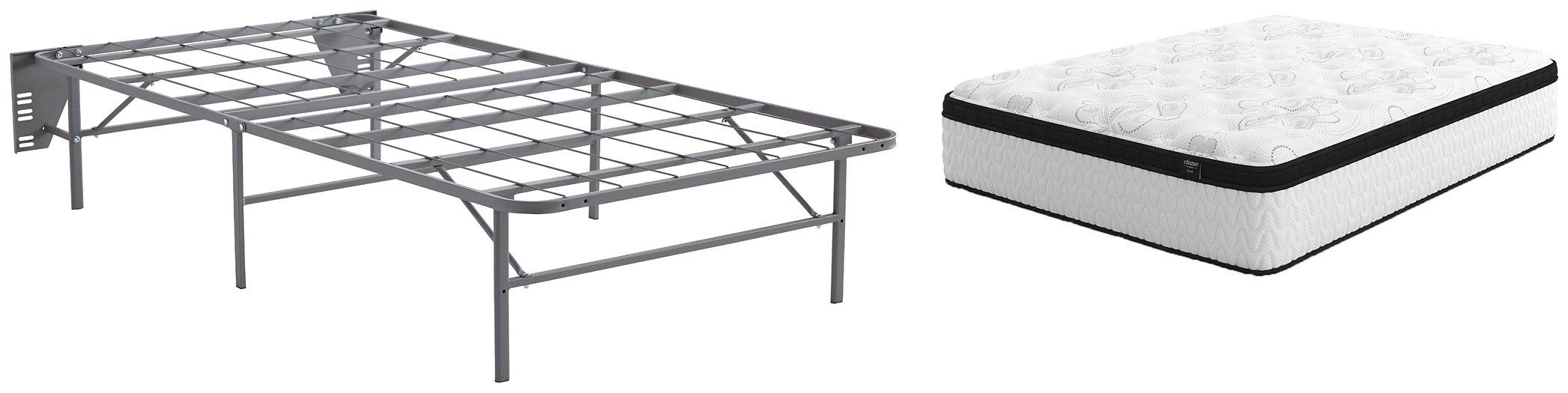 Chime 12 Inch Hybrid 2-Piece Mattress Package