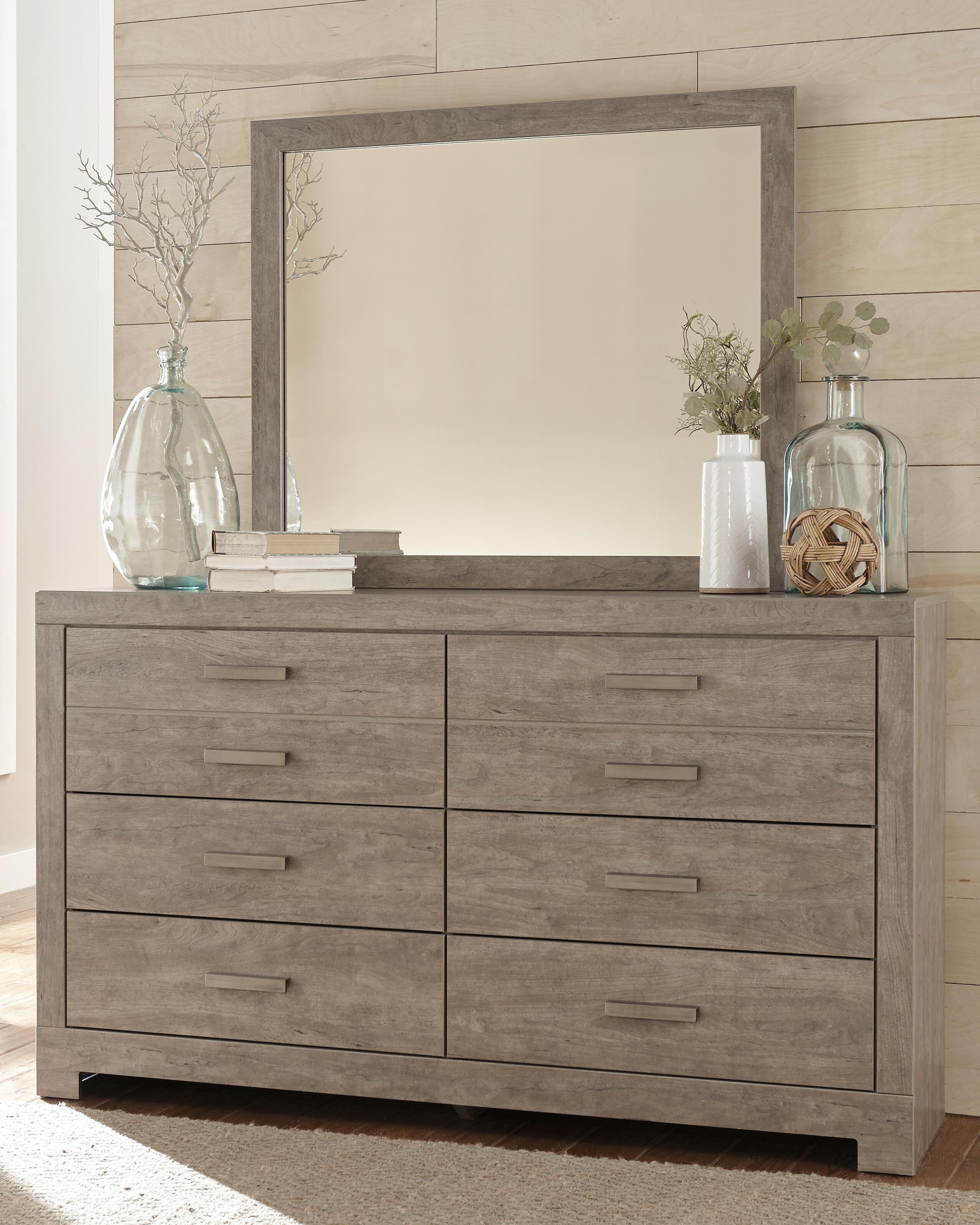 Culverbach Panel Bed, Dresser, Mirror and Chest