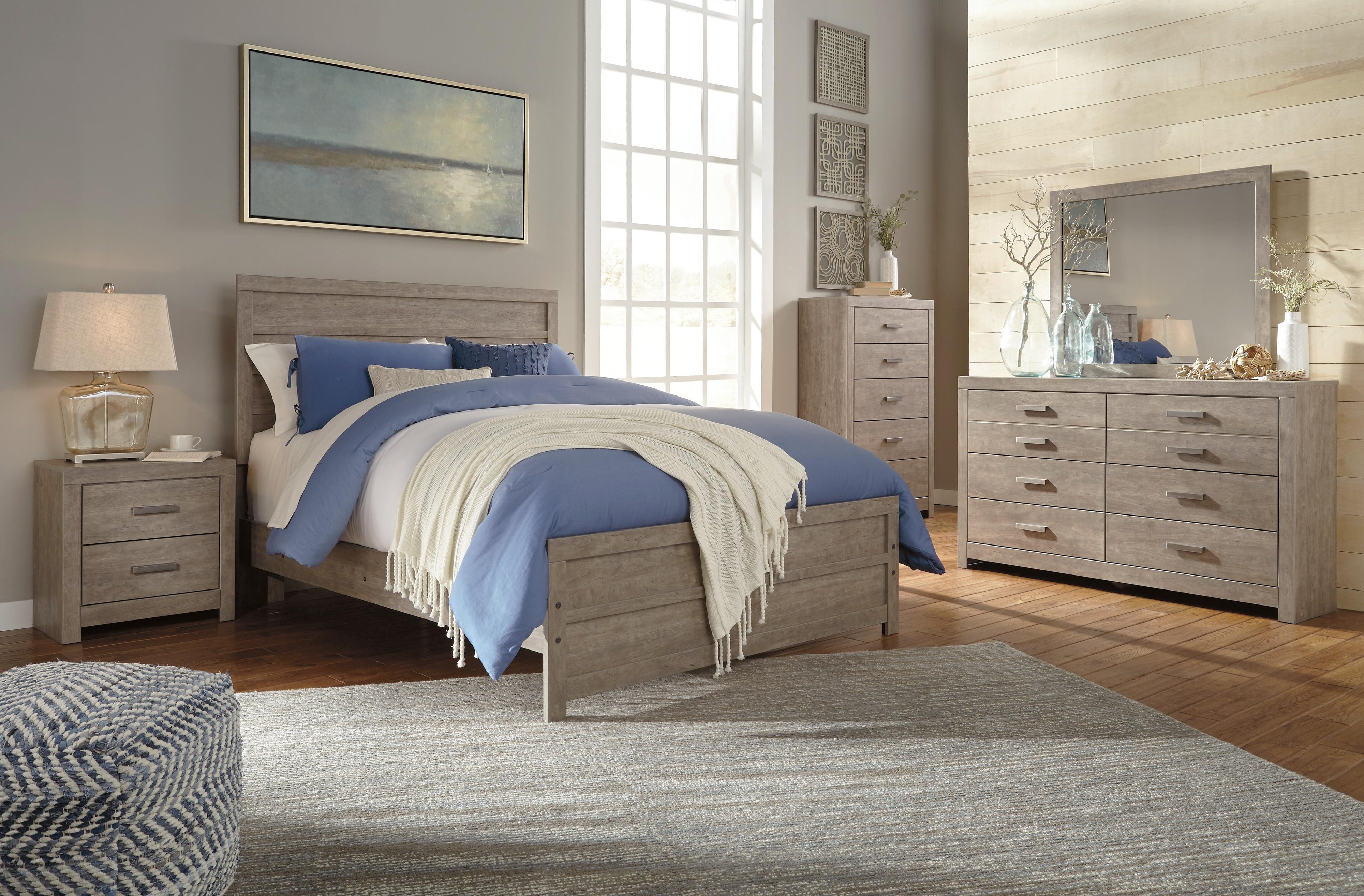 Culverbach Panel Bed, Dresser and Chest