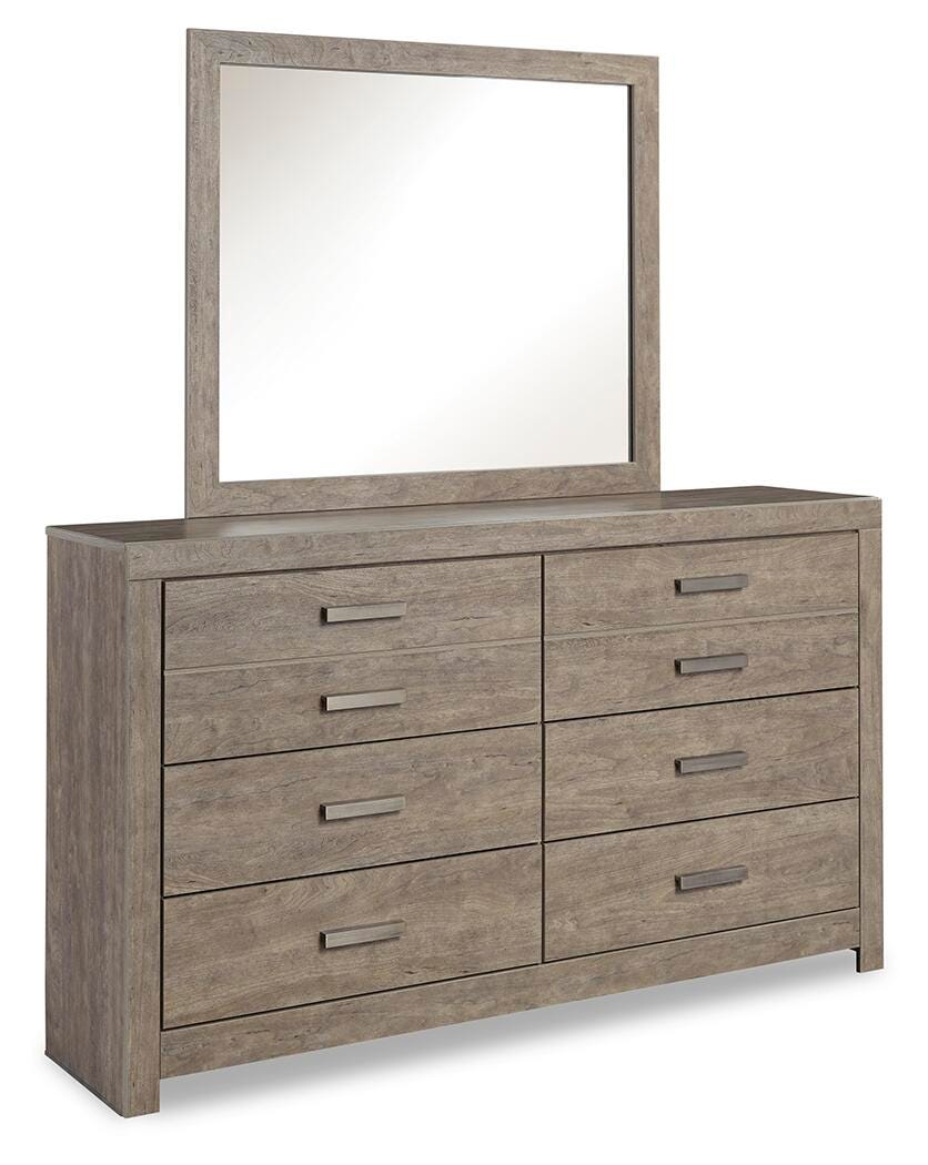 Culverbach Panel Bed, Dresser, Mirror and Chest