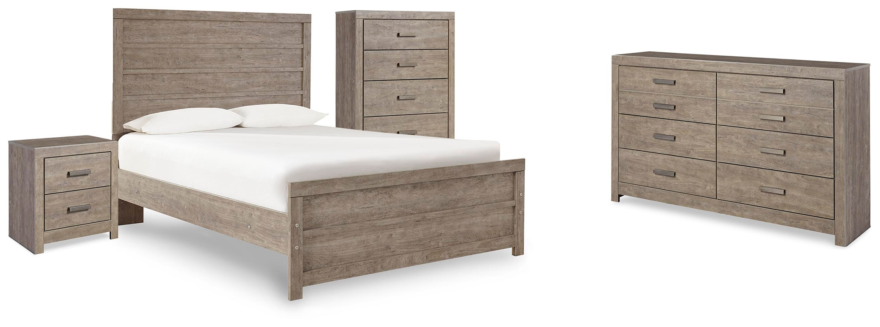 Culverbach Panel Bed, Dresser, Chest and Nightstand