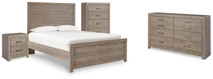 Culverbach Panel Bed, Dresser, Chest and Nightstand