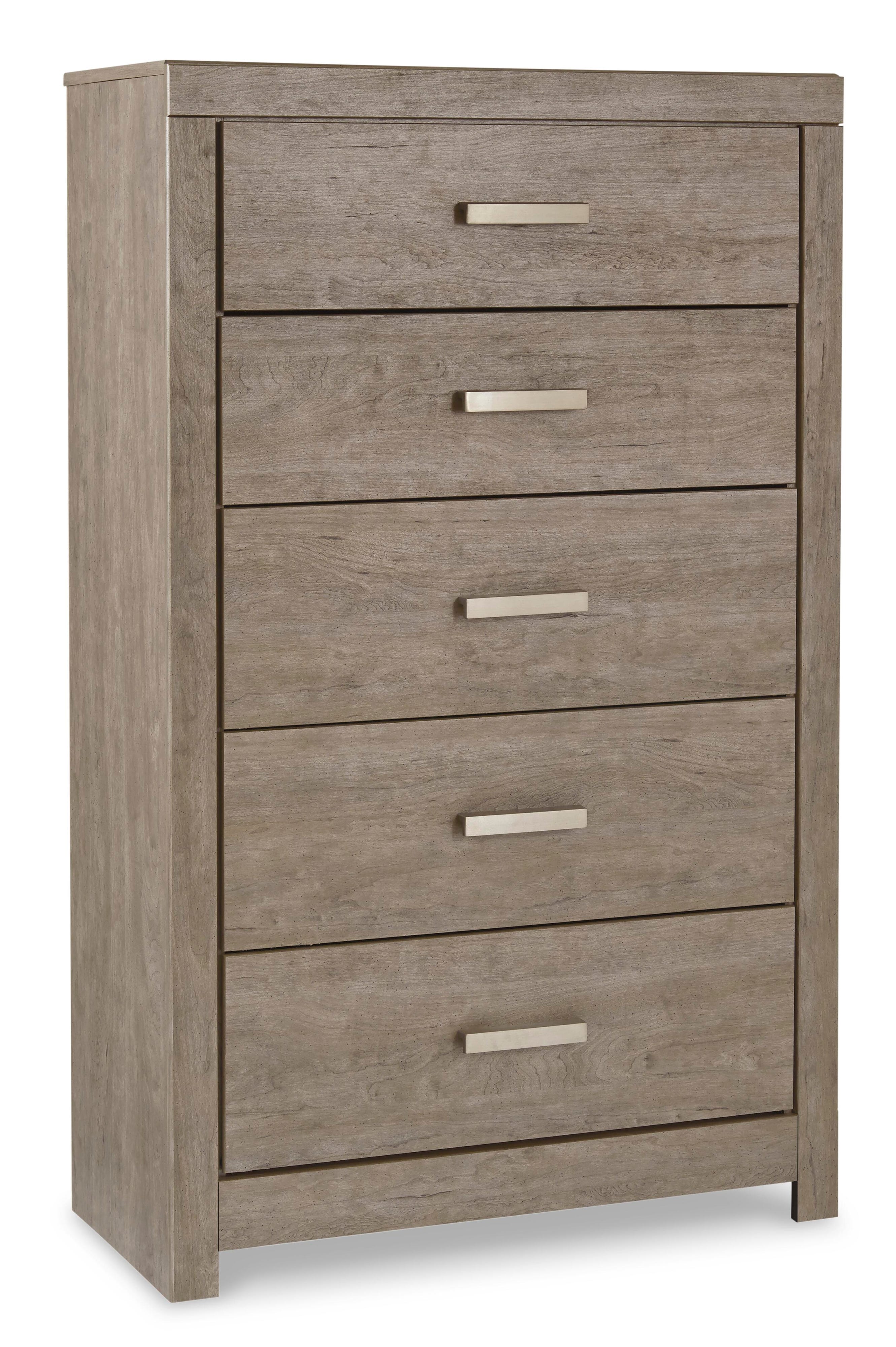 Culverbach Panel Bed, Dresser, Mirror and Chest