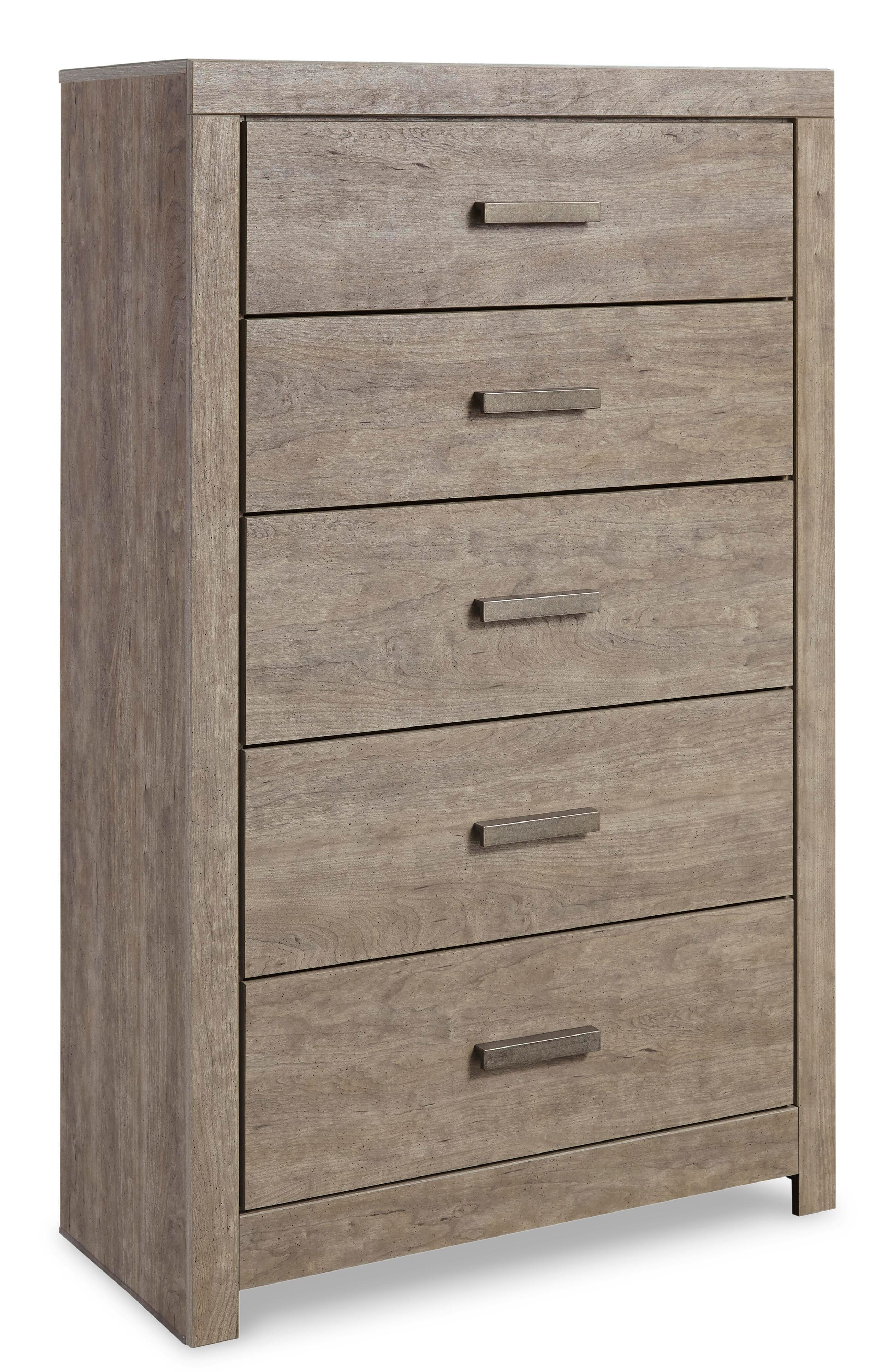 Culverbach Panel Bed, Dresser, Mirror, Chest and Nightstand