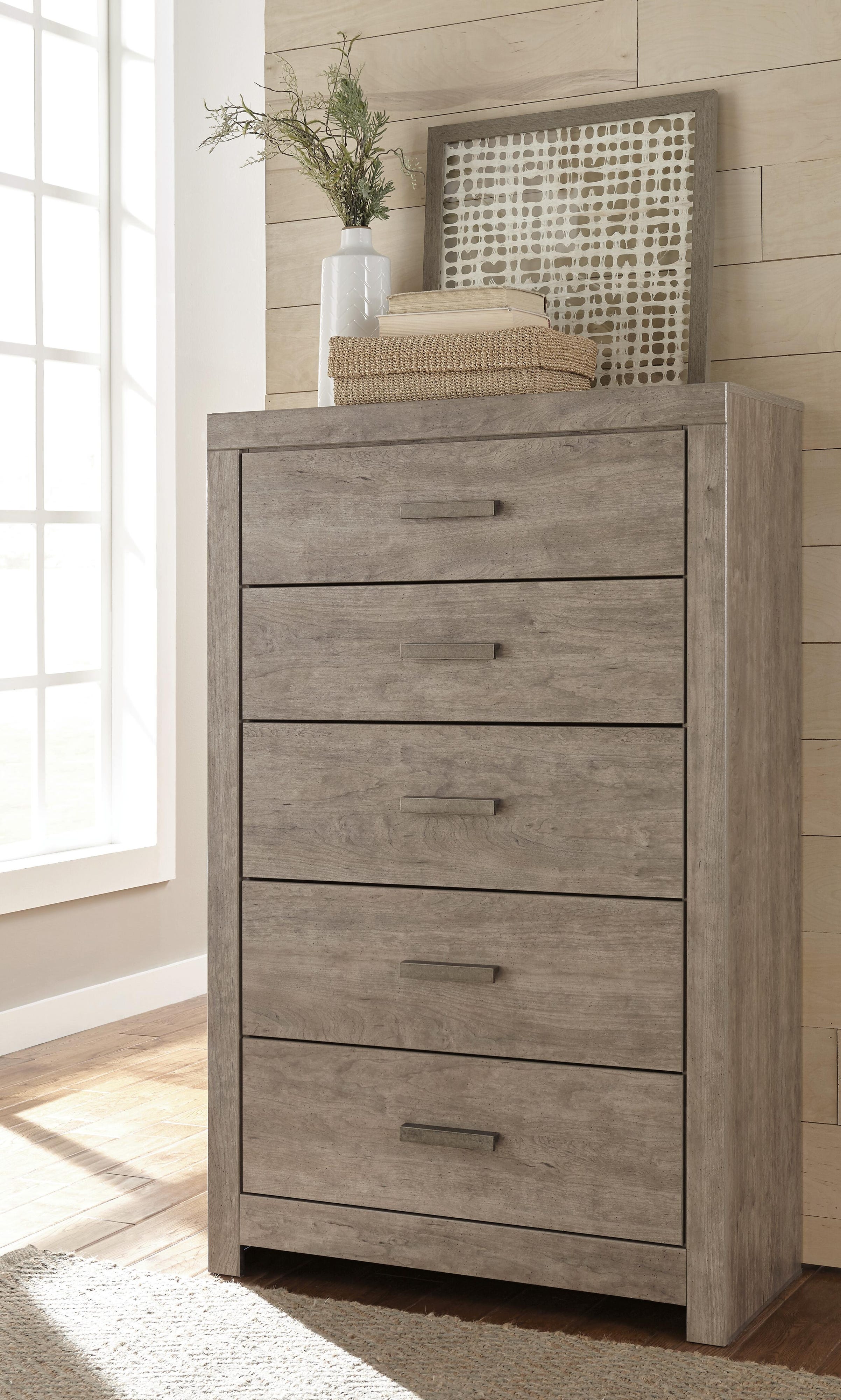 Culverbach Panel Bed, Dresser and Chest