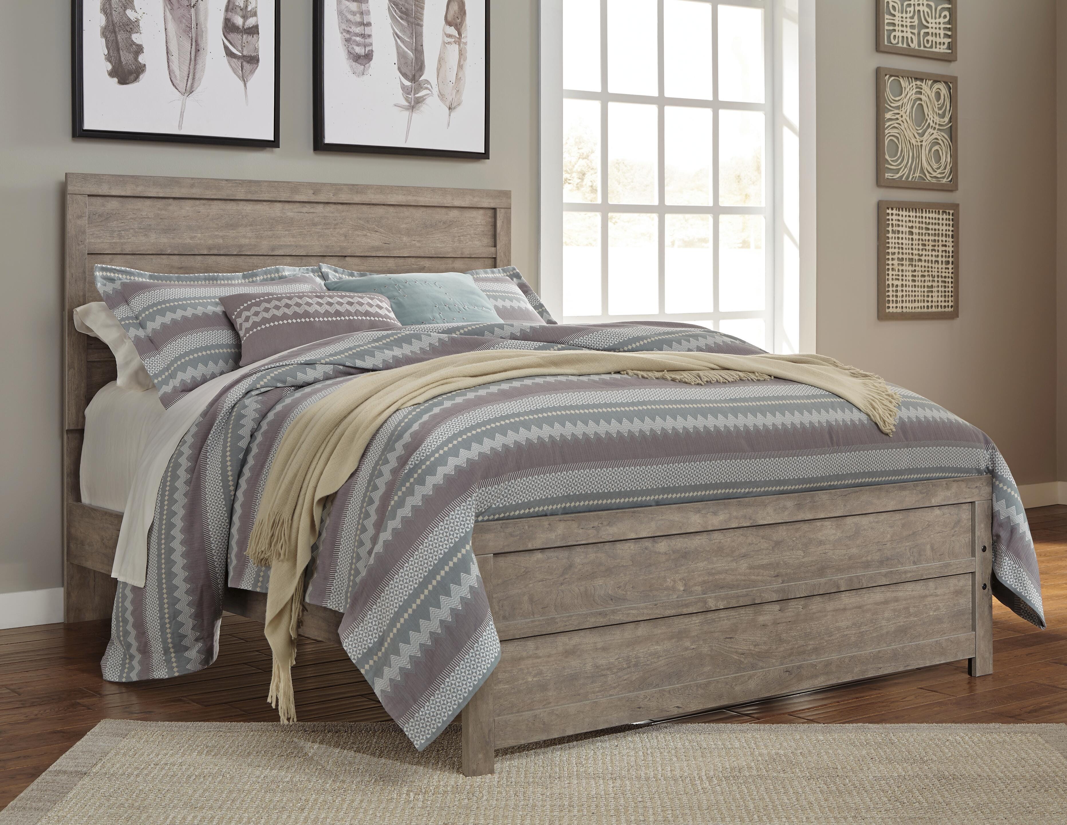 Culverbach Panel Bed, Dresser and Nightstand