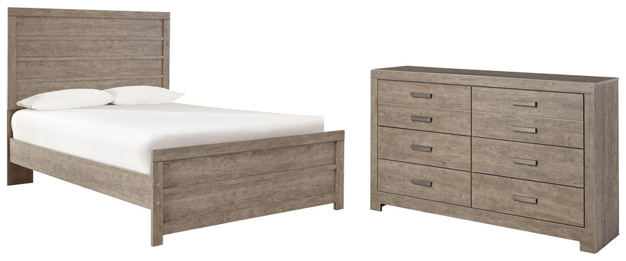 Culverbach Panel Bed with Dresser