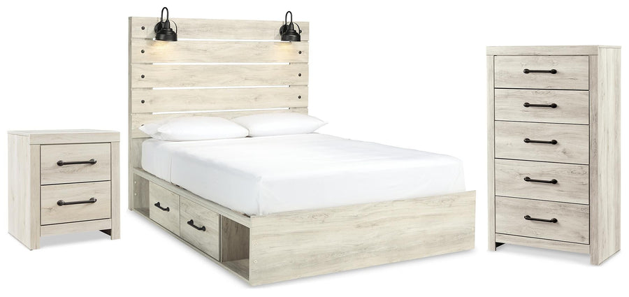 Cambeck Storage Bed, Chest and Nightstand