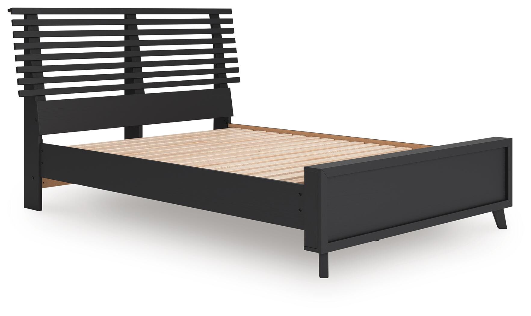 Danziar Slat Panel Bed