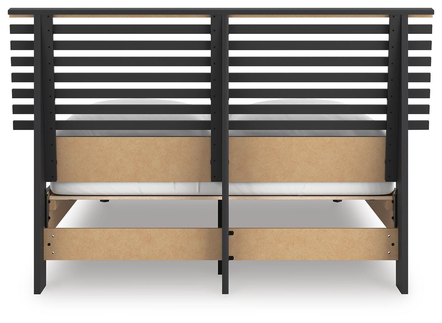 Danziar Slat Panel Bed