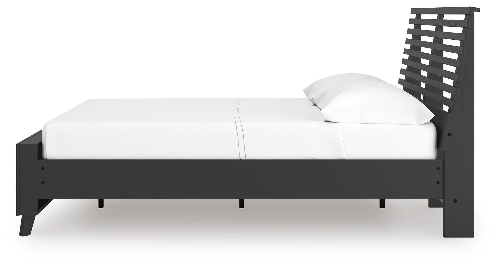 Danziar Slat Panel Bed