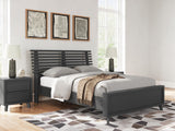 Danziar Slat Panel Bed
