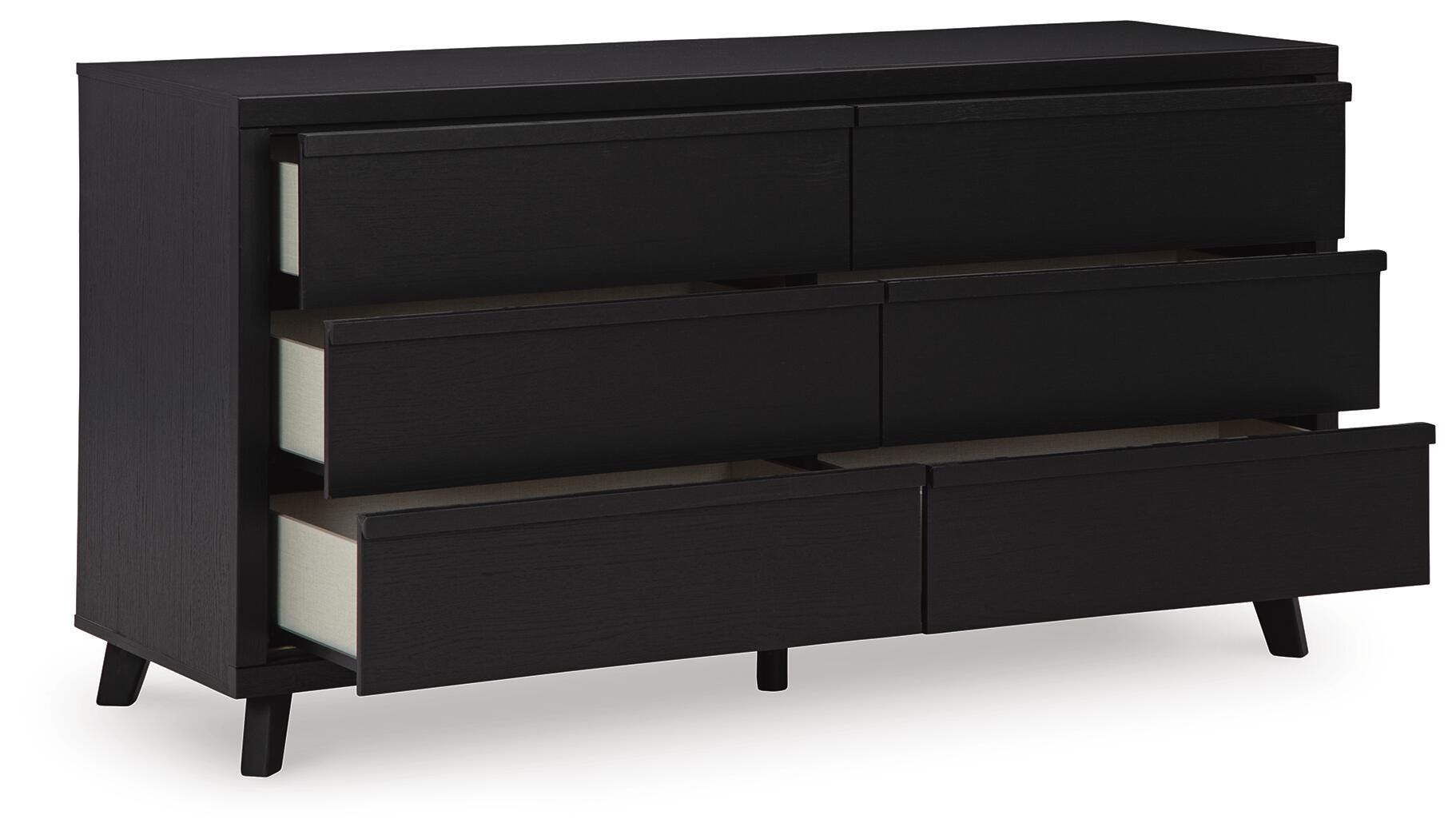 Danziar Panel Bed, Dresser and Nightstand