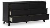 Danziar Panel Bed, Dresser and Nightstand