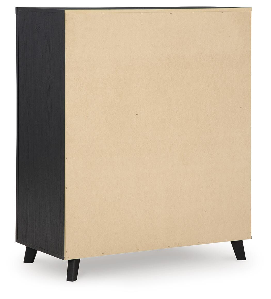 Danziar Panel Bed, Dresser, Mirror and Chest