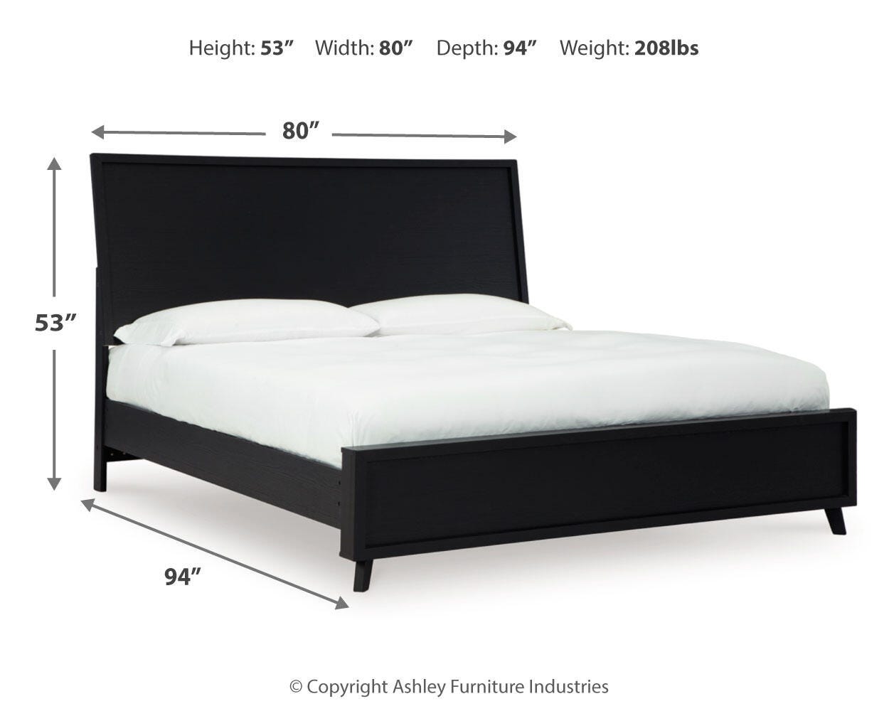 Danziar Panel Bed, Dresser, Mirror, Chest and Nightstand