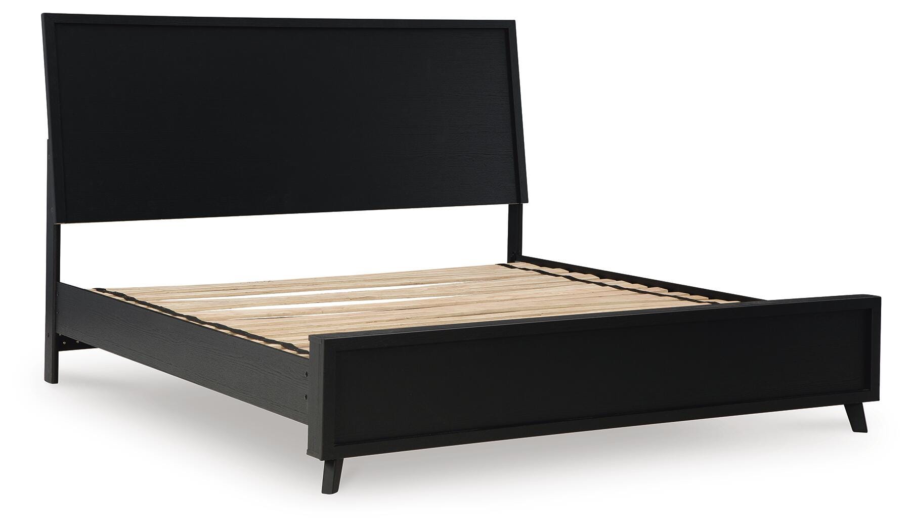 Danziar Panel Bed, Dresser, Mirror and Nightstand