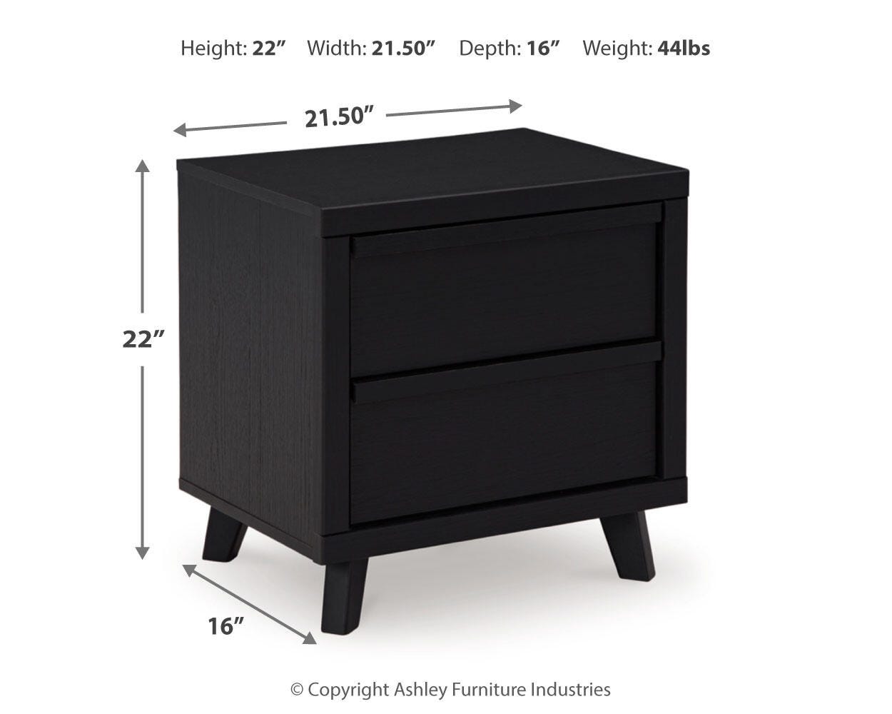 Danziar Panel Headboard, Dresser, Mirror and Nightstand