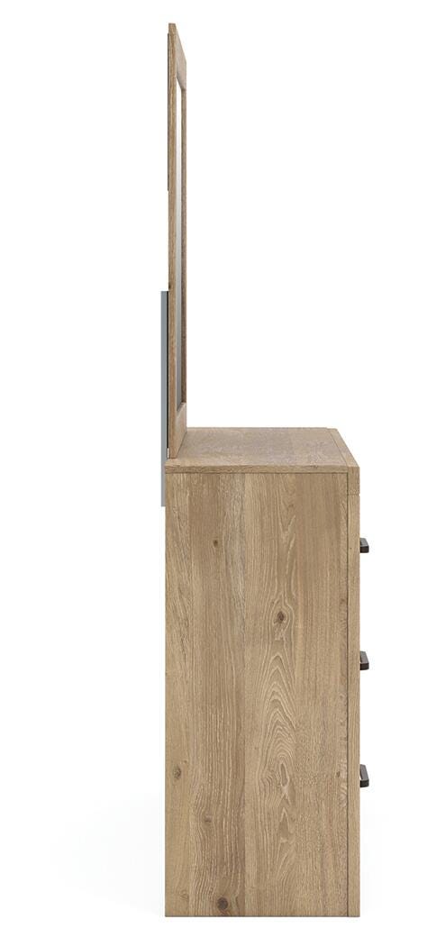 Brozmont Panel Bed, Dresser and Mirror