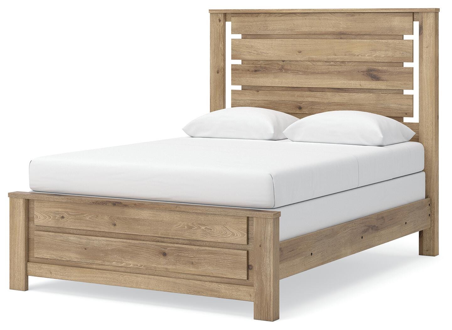 Brozmont Panel Bed, Dresser and Mirror