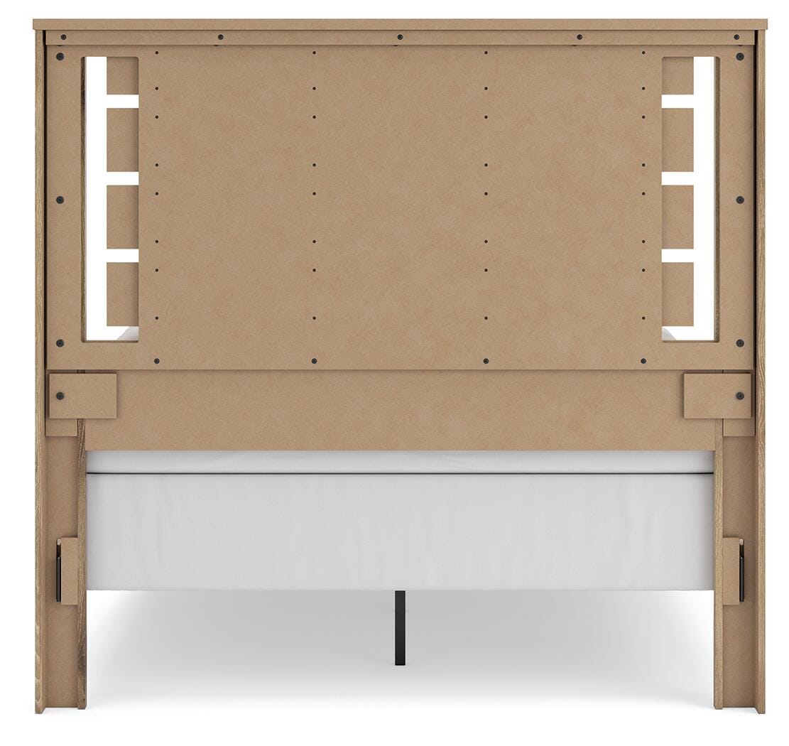 Brozmont Panel Bed, Dresser and Mirror