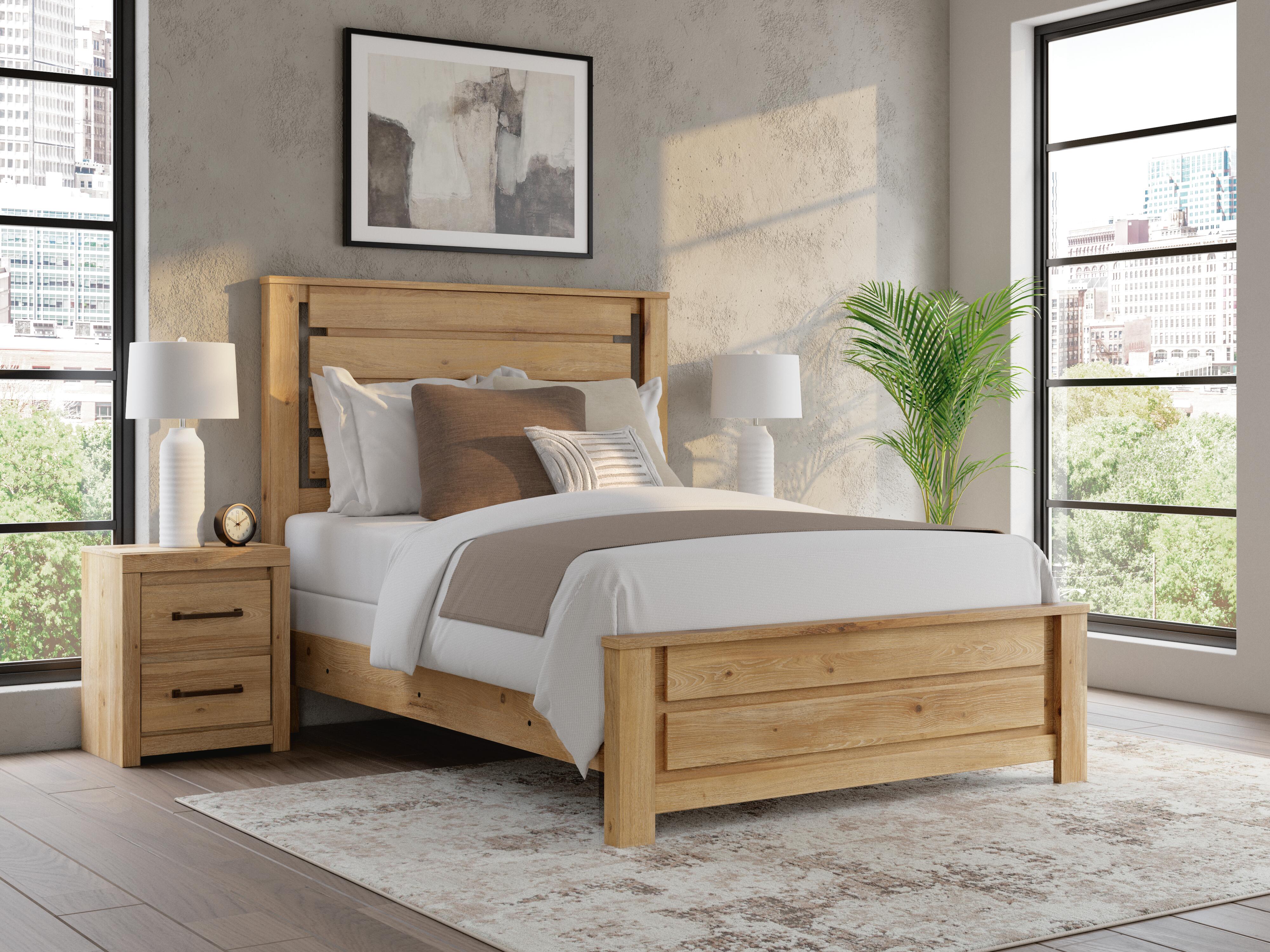 Brozmont Panel Bed