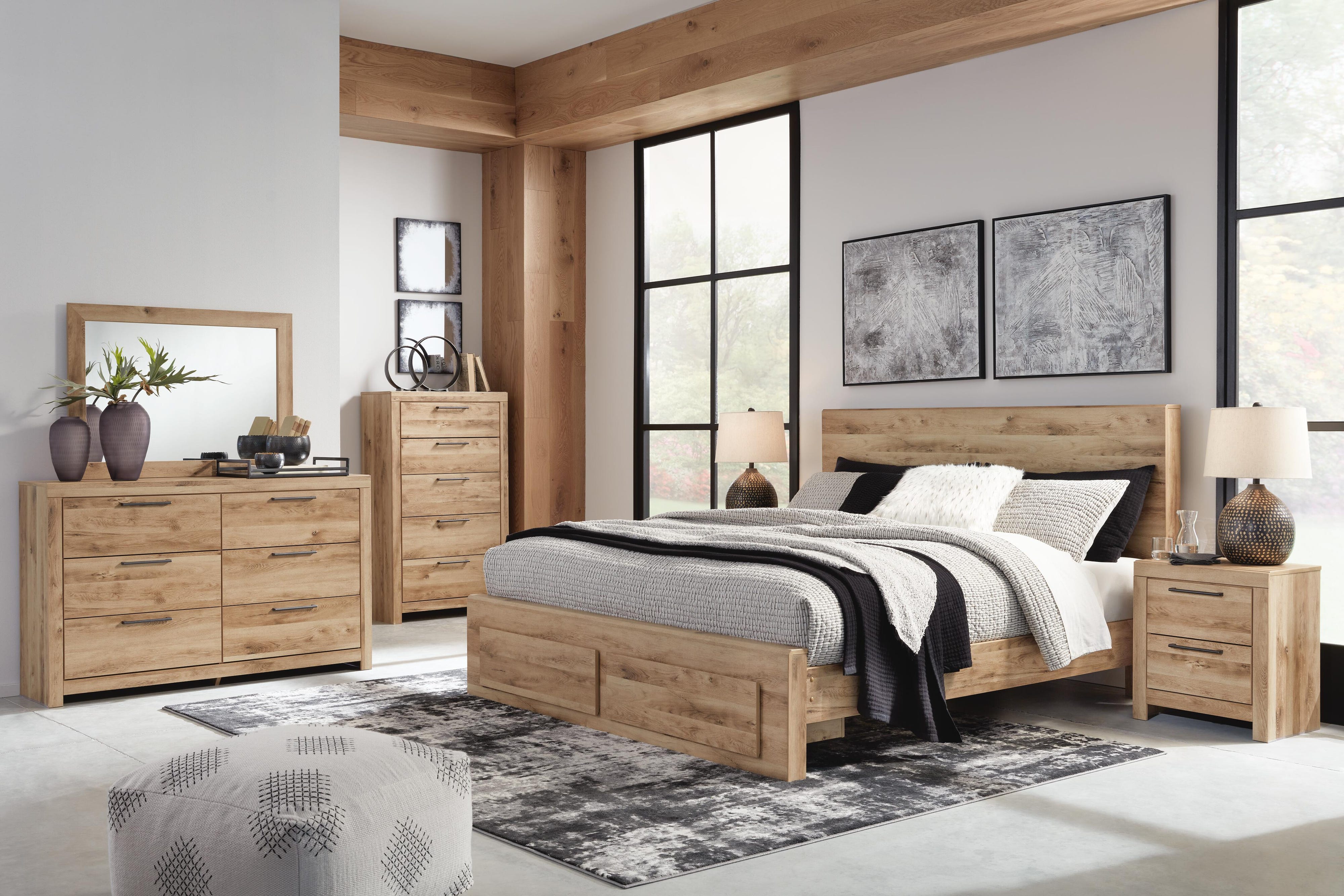 Hyanna Storage Bed, Chest and Nightstand